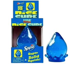 Jouet cube souple Goutte d'eau Rêveuse en silicone à remontée lente, super doux, anti-stress, sensoriel, transparent, effet gelée, pour la décompression - Product Image 1