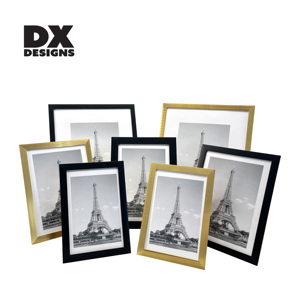DX Designs Cadres de photo en PVC noir doré <span class=keywords><strong>Affiche</strong></span> de films pour mur <span class=keywords><strong>Cadre</strong></span> de photo en plastique <span class=keywords><strong>personnalisé</strong></span> <span class=keywords><strong>Cadre</strong></span> de poster - Product Image 4