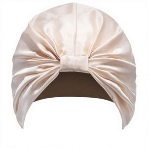 Bonnet de nuit en soie de mûrier double couche à imprimé animal, le plus vendu, pour femme, utilisation quotidienne quatre saisons - Product Image 2