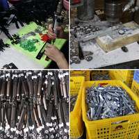 Loquet de sécurité pour fenêtre coulissante et porte coulissante en alliage d'aluminium avec accessoires pour usine