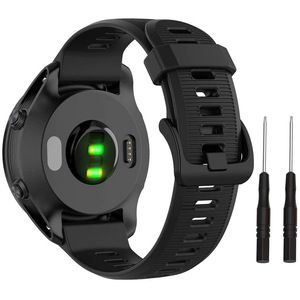 Correa de silicona deportiva a precio de fábrica para <span class=keywords><strong>Garmin</strong></span> <span class=keywords><strong>Forerunner</strong></span> 965 955 Solar <span class=keywords><strong>945</strong></span> LTE 935 745 correa de reloj Material de goma duradero - Product Image 4