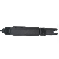 Sonde pH à immersion en PPS, capteur de température PT1000, plage 0-14pH, en plastique noir anti-corrosion, pour mesure de la qualité de l'eau