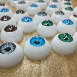 Di alta qualità 12mm 16mm 22mm grande giocattolo di plastica realistica occhi di Halloween orsi bambola bulbi oculari per peluche di peluche - Product Image 5