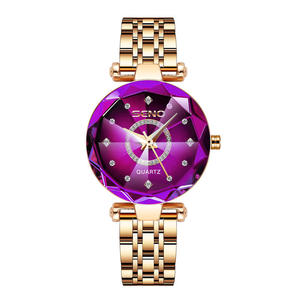 Reloj de Cuarzo para Mujer, Diseño OEM ODM, Venta Caliente, Cristal con Diamantes, Correa de Acero Inoxidable, Resistente al Agua, Esfera con Agujas, Mecánico - Product Image 3