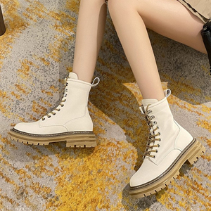 Bottines tendance britanniques de haute qualité, style randonnée, décontractées, automne, nouvelles bottines pour femmes - Product Image 4