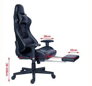 <span class=keywords><strong>Silla</strong></span> ergonómica <span class=keywords><strong>de</strong></span> cuero con reposapiés, sillón <span class=keywords><strong>de</strong></span> carreras para <span class=keywords><strong>oficina</strong></span>, venta directa <span class=keywords><strong>de</strong></span> fábrica, venta al por mayor, gran oferta - Product Image 3