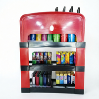 Présentoir à Briquets et Cigarettes Personnalisable 2026 – Support Lumineux Coloré à 3 Niveaux en Acrylique pour Briquets et Cigares – Grande Vente