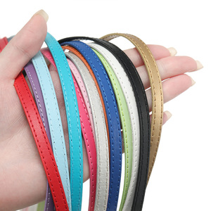 Pu Artificial <b>Leather</b> <b>Lanyard</b> Colorful Diy Bag Accessories 1 Meter Wholesale - Product Image 3