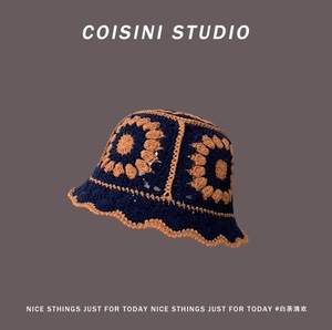 2025 Mới Đến Phụ Nữ Của Handmade Crochet Ngư Dân Mũ Y2K Thời Trang Mùa Hè Bãi Biển Hollow Dệt Kim Xô Hat - Product Image 5