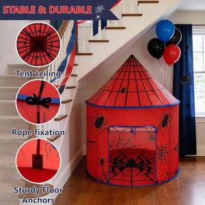 Carpa Infantil con Diseño de Araña, de Alta Calidad, Fácil de Instalar, Portátil, para Jugar - Product Image 3