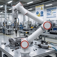 Bras robotique collaboratif SHENXIN FR5, charge utile 5 kg, portée 922 mm, 6 axes, moteur PLC, aluminium, garantie 1 an, industrie automobile, 1 kW