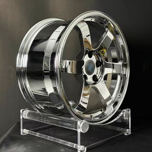 ล้อแม็กซ์ <span class=keywords><strong>VOLK</strong></span> <span class=keywords><strong>RACING</strong></span> <span class=keywords><strong>TE37</strong></span> SL ขนาด 5x120 5x112 5x114.3 สีโครเมียมเงิน สำหรับรถยนต์นั่งส่วนบุคคลขนาด 15-22 นิ้ว - Product Image 3
