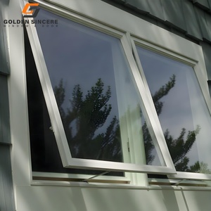 GS High Strength Top Hung Aluminum Window for Public Areas - Product Image 3