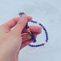 Bracelet de prière à 5 chapelets avec médaille miraculeuse en améthyste catholique à double couche pour cadeau de baptême/de première communion