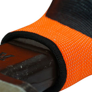 Guantes recubiertos de nitrilo de alta calidad gris azul guantes de trabajo de mono de grasa grande 13g nitrilo - Product Image 6