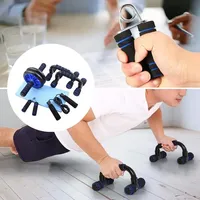 Kit de roulettes abdominales 7-en-1 Gym MR Equipment Kit d'exercices à domicile Kit de roulettes d'exercice facile à assembler
