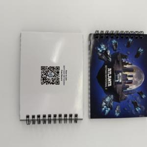 IMODA - Libreta de Regalo con 65 Hojas A6, Etiquetas Adhesivas, Encuadernación en Espiral, Cubierta Rígida de PVC, Organizador de Bolsillo para Oficina - Product Image 2