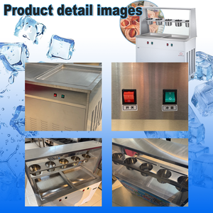 <span class=keywords><strong>เครื่อง</strong></span>ทำ<span class=keywords><strong>ไอ</strong></span><span class=keywords><strong>ศ</strong></span>กรีมม้วนแบบมืออาชีพ ผลิตภาพสูง <span class=keywords><strong>ราคา</strong></span>ขายส่ง พร้อมถัง 5 ใบ หม้อคู่ คอมเพรสเซอร์คู่ - Product Image 4