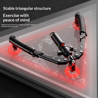 Extenseur de poitrine réglable en acier à ressort avec résistance hydraulique, Power Twister pour l'entraînement de force à domicile
