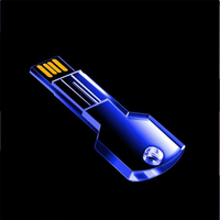 Clé USB en métal LED en gros, de 128 Mo à 64 Go, nouvelle interface USB 3.0/2.0 personnalisable avec logo sur mesure