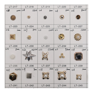 2025 thời trang giày nhựa túi trang trí phụ kiện da đinh tán Punk quần áo tùy chỉnh đinh tán - Product Image 5