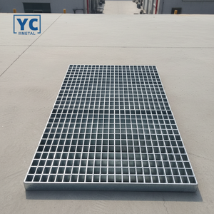 Grille en acier galvanisé <span class=keywords><strong>pour</strong></span> allée et <span class=keywords><strong>parking</strong></span>, grille de drainage robuste <span class=keywords><strong>pour</strong></span> couvercle de tranchée métallique, matériau de construction - Vente chaude - Product Image 2