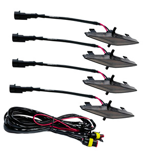 Luz amarilla pequeña para parrilla de Honda CRV, luz LED de circulación diurna para modificación de automóviles, luz de advertencia para parrilla de camioneta - Product Image 5