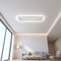 NORLUX Plafonnier LED encastré 1x4 6000K Lumière du jour IP44 Garantie 5 ans Design moderne Bureau Intérieur