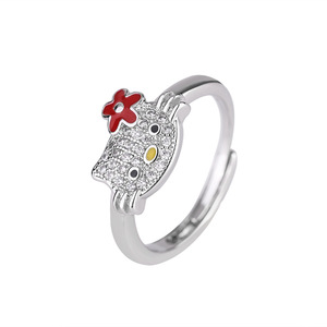 Anillos de Ombligo de <span class=keywords><strong>Hello</strong></span> <span class=keywords><strong>Kitty</strong></span> con Pedrería - Product Image 1