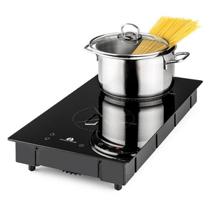 220 ~ 240V 2200W Portable double cuisinière à induction/<span class=keywords><strong>chauffage</strong></span> de cuisinière électrique/couvercles de fours intégrés - Product Image 1