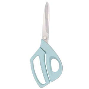 Ciseaux de tailleur élégants en acier inoxydable avec manche en plastique, 8 pouces, outils de coupe pour tissus de couture - Product Image 2