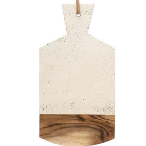 Tabla de cortar de madera rectangular de tamaño personalizado para cortar frutas, accesorio de cocina duradero seguro para lavavajillas - Product Image 1