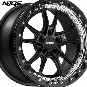 Jantes forgées NJQS de haute qualité, 5 ou 6 trous, Beadlock, jantes en alliage chaud, <span class=keywords><strong>4x4</strong></span>, tout-terrain, SUV, voiture de sport, luxe, en 18, 20, 22, 24 pouces - Product Image 2