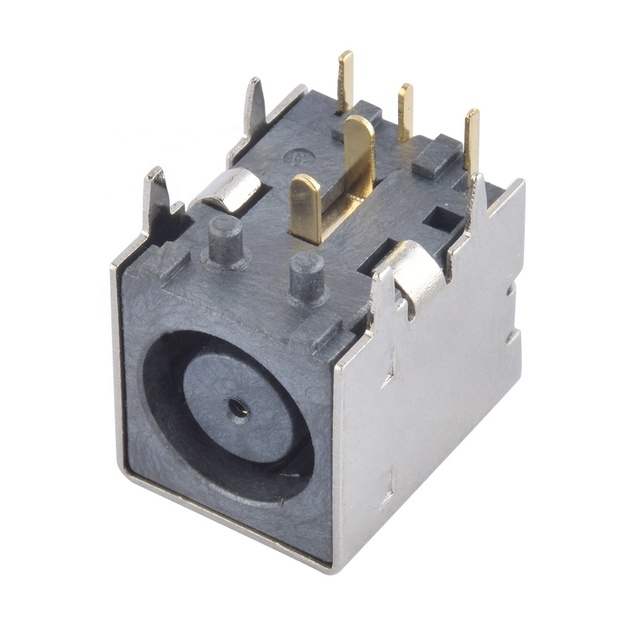 DC-102 DC 10A High Current Metal Power Jack Socket Laptop Power Outlet Connector Black