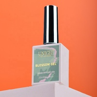 Unigel-Vernis à ongles professionnel en gel, effet fleur de marbre, vernis à gel UV