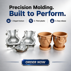 Factory Direct <strong>Sales</strong> Cement Molding <strong>Concrete</strong> <strong>Planter</strong> Flower Pot <strong>Molds</strong> <strong>Large</strong> Garden Plastic <strong>Mold</strong> <strong>Concrete</strong> Round Flower Pot <strong>Mold</strong> - Product Image 4
