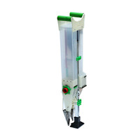 Semoir d'équipement agricole portable 2-en-1 avec composants d'engrenage manuels pour semoir de maïs