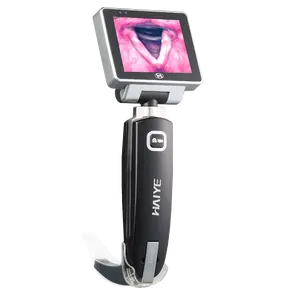 HYHJ-1320 पोर्टेबल वीडियो लैरिंजोस्कोप विभिन्न समूह के मरीजों के लिए एचडी कैमरे के साथ एनेस्थीसिया इंट्यूबेशन के लिए डिस्पोजेबल ब्लेड के साथ