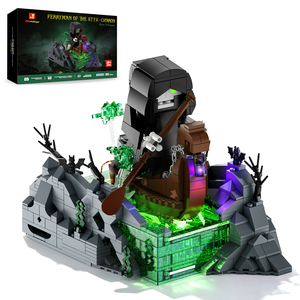 JMBricklayer Ferryman of the Styx Charon, Juguete Educativo de Mitología Griega, Juego de Bloques de Construcción de Plástico - Product Image 1