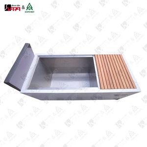 Vapasauna Direct Manufacturer <strong>Coldplunge</strong> Modern Cedar Cold Bathtub with Chiller for Hotel Use Eco-Friendly Spa Tub - Product Image 4