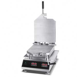 Machine à gaufres électriques professionnelles en acier inoxydable de qualité supérieure pour fruits de mer, coquilles Saint-Jacques et crevettes - Product Image 5