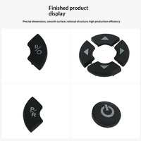 Custom Double-shot Mechanical Keyboard Keycaps OEM Precision Plastic Injection Molding Service ABS PBT Keycaps Factory ISO9001