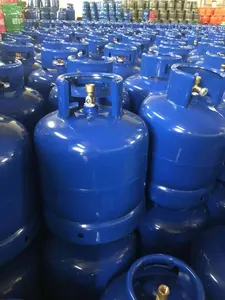 Offre Spéciale Zimbabwe Afrique Du Sud 5KG Cylindre VIDE de GAZ de LPG de Bouteille pour la cuisine à la maison et le camping