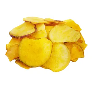 Crispy snacks vacuum fried sweet potato chips