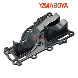 ฝาครอบด้านในกล่องท่อไอเสียเครื่องยนต์เรือยามาฮ่า รุ่น 63V-41111-00-1S สำหรับเครื่องยนต์เบนซิน 9.9 15 แรงม้า อะไหล่ทดแทน - Product Image 4