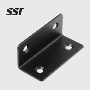 Accessoires de meubles de marque SSR, acier inoxydable, équerres d'angle robustes en forme de L, supports d'étagère, joints de support de table - Product Image 1