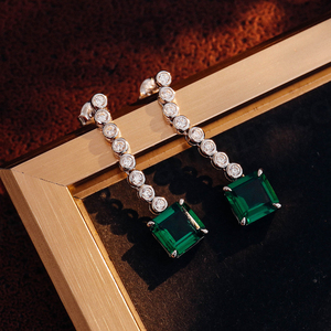 Pendientes de Moda 2023, Joyería de Plata de Ley 925 para Mujer y Niña, Pendientes de Joyería Fina - Product Image 3