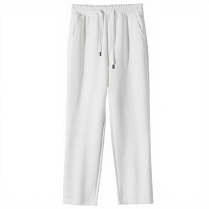 กางเกงขายาวทรงตรงผ้าคอร์ดูรอยย้อมเส้นด้าย 100% ผ้าฝ้ายสำหรับผู้ชาย รุ่นปี 2026 ระบายอากาศได้ดี เหมาะสำหรับฤดูหนาว เอวสูง สไตล์ลำลอง ป้องกันการหลุดร่วง - Product Image 1