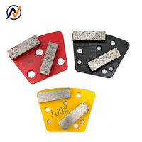 Segment de meulage diamanté en vrac pour sols, grain grossier 20-25, disques ronds à liant métallique, plaques de meulage agressives, vente directe usine, longue durée de vie
