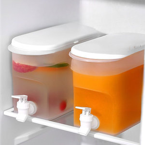 MIXWARES Distributeur de boissons froides grande capacité <span class=keywords><strong>avec</strong></span> <span class=keywords><strong>robinet</strong></span> en plastique pour réfrigérateur - Product Image 5